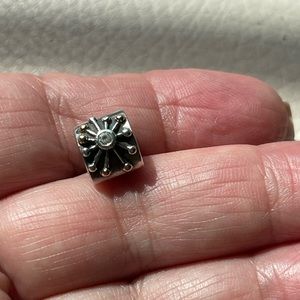 Pandora Desert Star 2-tone charm - RETIRED